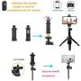 Bluehorn All in one Portable 40 Inch Aluminum Alloy Selfie Stick Phone Tripod with Wireless Remote Shutter for iPhone 11 pro Xs Max Xr X 8 7 6 Plus, Android Samsung Smartphone Vlogging Live Stream