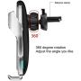 Smart Sensor Wireless Car Charger Mount New Model 2020, 10W Qi Fast Charging, Auto-Clamping Car Mount Air Vent Phone Holder Compatible with iPhone-Samsung,etc.(Silver)