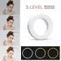 Selfie Ring Light, Oternal Selfie Light Rechargeable Portable Clip-on Selfie Fill Ring Light for iPhone Android Smart Phone Photography, Camera Video, Girl Makes up (White) Selfie Ring Light, Oternal Selfie Light Rechargeable Portable Clip-on Selfie Fill Ring Light for iPhone Android Smart Phone Photography, Camera Video, Girl Makes up (White)