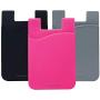 Cell Phone Wallet by Cellessentials: (for Credit Card & Id) | Works with Almost Every Phone | iPhone, Android & Most Smartphones | 3 Pc Pack (Black, Grey & Pink)