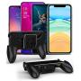 Mobile Gaming Controller, Game Phone Grip Heat Dissipation Joystick Smartphone Gamepad Handle with Cooling Fan, Support, Power Charger Finger Triggers for PUBG, Shooting Games.(Cooling Fan)