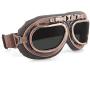 Evomosa Motorcycle Goggles Vintage Cosplay Goggles Pilot Style Cruiser Scooter Outdoor Goggles Bike Eyewear