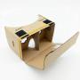 Google Cardboard,Virtual Real Store 3D VR Headsets DIY Virtual Reality Box Glasses with Clear Optical Lens and Comfortable Head Strap for All 4-6 Inch Smartphones(Starter DIY, 1 Pack)