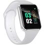 Smart Watch for Android Phones iPhone Compatible for Men Women - Aeifond Bluetooth Touch Screen Smartwatch Fitness Tracker with Camera Step Calorie Counter Sleep Monitor SIM SD Card Slot (White)