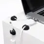 Cable Clips Wire Organizer Holder Cord Clamp Self-Adhesive Cord Management System for Charging USB Network Headphone Computer and Mobile Cables for Car Nightstand Desk Office Cubicle Home (12 Pack) Cable Clips Wire Organizer Holder Cord Clamp Self-Adhesive Cord Management System for Charging USB Network Headphone Computer and Mobile Cables for Car Nightstand Desk Office Cubicle Home (12 Pack)