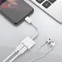 Headphones for iPhone 11 Adapter Dongle Dual Headphone Jack Adapter AUX Audio Car Charger Headphone Splitter Connectors for iPhone 11 Pro/11/SE/X/XR/XS Max/8/8 Plus/7/7 Plus Support iOS 12 System