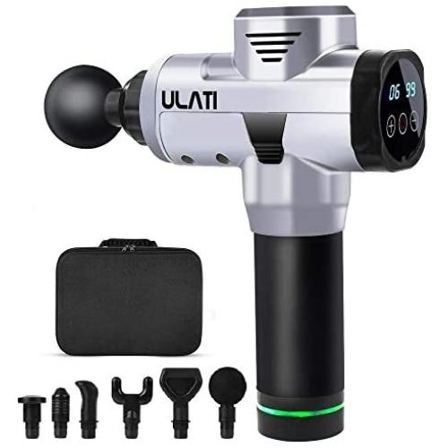 Percussion Massage Gun 20 Speeds Muscle Deep Tissue Massager Gun for Deep Relaxation, Cordless Handheld Electric Body Massage Device