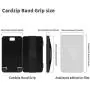 Sinjimoru Cell Phone Card Holder Wallet Case for Back of Phone, Secure Silicone Phone Stand Card Zip Band Grip, Black with Black Band Sinjimoru Cell Phone Card Holder Wallet Case for Back of Phone, Secure Silicone Phone Stand Card Zip Band Grip, Black with Black Band