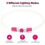 LED Dog Collar, USB Rechargeable Flashing Light Up Collar for Safety at Night, Adjustable Water Resistant Bright Lighted Collar for Small Medium Large Dogs LED Dog Collar, USB Rechargeable Flashing Light Up Collar for Safety at Night, Adjustable Water Resistant Bright Lighted Collar for Small Medium Large Dogs