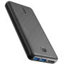 Anker Portable Charger, PowerCore Essential 20000mAh Power Bank with PowerIQ Technology and USB-C (Input Only), High-Capacity External Battery Pack Compatible with iPhone, Samsung, iPad, and More.