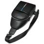 NKns Gifts for Men Leather Mens Chest Bag Casual Shoulder Bag Waterproof Backpack Waterproof Mobile Phone Bag