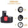 Oasser Air Compressor Electric Inflator Portable Hand Held Pump with Digital LCD Rechargeable Li-ion 12V 130PSI P2