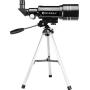 BARSKA Starwatcher 300x70mm 225 Power Refractor Telescope with Table Top Tripod and 3X Barlow Lens