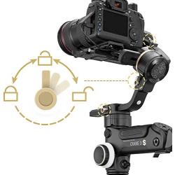 Zhiyun Crane 3S 3-Axis Gimbal Stabilizer for DSLR Camera Camcorder, Cinema Camera gimbal stabilizer for Sony Canon Panasonic Nikon, Up to 14.3lb playload Blackmagic 6K 4K Modular Design Smartsling Kit