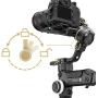 Zhiyun Crane 3S 3-Axis Gimbal Stabilizer for DSLR Camera Camcorder, Cinema Camera gimbal stabilizer for Sony Canon Panasonic Nikon, Up to 14.3lb playload Blackmagic 6K 4K Modular Design Smartsling Kit