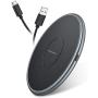 [Upgraded] ESR Wireless Charger, Metal Frame Ultra-Thin Fast Charging Pad, 7.5W for iPhone SE/11/11 Pro/11 Pro Max, 10W Fast Charging for Galaxy S20/S20 Ultra/Note10, Pixel 3/4, Black