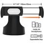 Kenu Airbase Pro | Premium Car Phone Mount | Android + iPhone Car Phone Holder for iPhone 11 Pro Max/11 Pro/11, iPhone Xs Max/Xs/XR/X, iPhone 8 Plus/8, iPhone 7 Plus/7, Samsung Phone Stand | Black