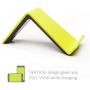 TYLT VU Qi Wireless Phone Charging Pad (Yellow, 3 Coil) Tilted Stand & Fast Battery Charger Station for Compatible iPhone, Samsung, Google, Android & Qi-Enabled Cell Phones