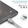 Syncwire iPhone Charger Lightning Cable 6ft [Apple MFI Certified] Upgraded Nylon-Braided High-Speed Charging&Sync Cord for iPhone 11/Xs Max/Xs/XR/X, 8 7 6s 6 Plus, SE 2020, iPad, iPod