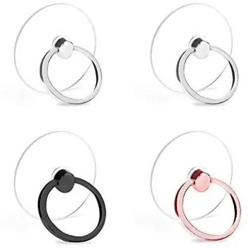Cell Phone Ring Holder, Transparent Phone Ring Holder 360°Rotation Finger Ring Stand Phone Ring Grip Compatible with Almost All Phones/Phone Cases (Round) Cell Phone Ring Holder, Transparent Phone Ring Holder 360°Rotation Finger Ring Stand Phone Ring Grip Compatible with Almost All Phones/Phone Cases (Round)