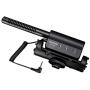TAKSTAR SGC 598 Shotgun Mic On Camera Interview Microphone with Smartphone Connecting Cable, with Deadcat Windscreen, for Camera, Camcorder