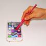 Honsky Cell Phone Stylus, Tablet Stylus for Touch Screens: Universal Long Metal Slim Waist Stylist Pens, Tablet Pen, Touchscreen Stylus Pen - with Replacement Tips, Hot Pink