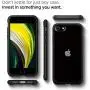 Spigen Ultra Hybrid [2nd Generation] Designed for Apple iPhone SE 2020 Case/Designed for iPhone 8 Case (2017) / Designed for iPhone 7 Case (2016) - Black