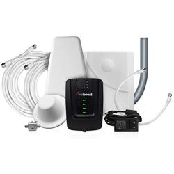 weBoost Connect 4G 470103 Cell Phone Signal Booster, Family Room Bundle, Ideal for Large Living Spaces, Includes 4G High Performance Dome Antenna and Lightning Surge Protector. Boost 4G/LTE/3G Signals