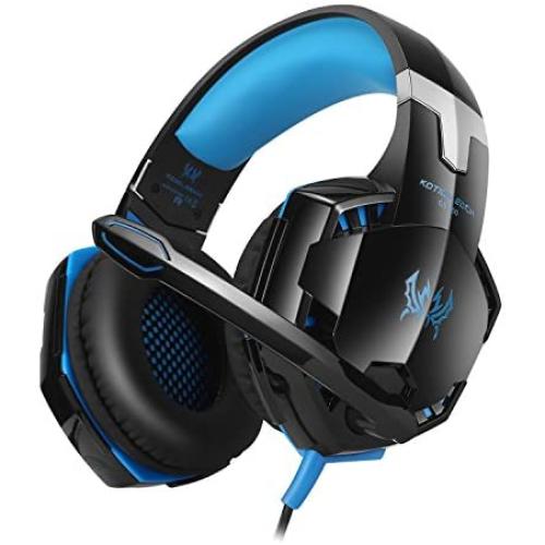 KOTION EACH GS600 Pro PC Gaming Headset Stereo Headphones with Microphone for Xbox 360 / PS3 / PS4 / PC Computer Laptop/Mobile Phones