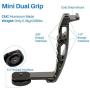 Gimbal Hand Grip Compatible for DJI Ronin S SC,Universal Handle Grip L Bracket Monitor Mount for Zhiyun Crane V2 WEEBILL/Moza AirCross/Hohem/Feiyu AK2000 4000 Gimbal Accessories