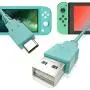 USB C Charger for Nintendo Switch, Fast Charging Cable for Nintendo Switch, MacBook, Pixel C, LG Nexus 5X G5, Nexus 6P/P9 Plus, One Plus 2, Sony XZ and More - Animal Crossing Blue (4.92ft) USB C Charger for Nintendo Switch, Fast Charging Cable for Nintendo Switch, MacBook, Pixel C, LG Nexus 5X G5, Nexus 6P/P9 Plus, One Plus 2, Sony XZ and More - Animal Crossing Blue (4.92ft)