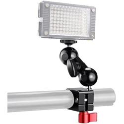 Neewer Field Monitor Mount with 1/4-inch Screw and 360-Degree Rotatable for DJI Ronin-M Handheld Gimbal, Fit All Rods with Diameter 24.9mm-25.5mm