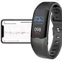 Aupalla Activity Tracker, Health Watch Measure Oxygen Saturation SpO2 Heart Rate HRV Sleep Tracker Steps Calories Burned for iOS Android Smart Phone (Black) Aupalla Activity Tracker, Health Watch Measure Oxygen Saturation SpO2 Heart Rate HRV Sleep Tracker Steps Calories Burned for iOS Android Smart Phone (Black)