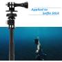Woleyi Tripod Mount Adapter with Thumb Screw for Gopro Hero1 Hero2 Hero3 Hero3+ Hero4 Session Hero5 Hero6 (2 Pack)