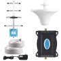 Cell Phone Signal Booster Verizon 4G LTE 700Mhz FDD Band13 Boost Data and Voice Verizon Cell Signal Booster Verizon Cell Phone Booster Repeater Mobile Signal Booster Amplifier BOSURU With Antennas Kit