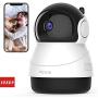 Victure 2020 Upgraded 1080P Pet Camera, FHD 2.4G WiFi Camera with Smart Motion Detection/Tracking, Sound Detection, Two-Way Audio, Night Vision, Cloud Service, iOS/Android, APP - Victure Home