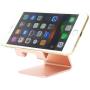 Honsky Solid Portable Universal Aluminum Desktop Desk Stand Hands Free Mobile Smart Cell Phone Holder Tablet Display Stand, Rose Gold