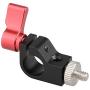 CAMVATE 15mm Single Rod Clamp Articulating with 1/4"-20 Screw