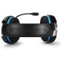 KOTION EACH G1200 Gaming Headset for PS4, Professional 3.5mm PC Stereo Headphones with Mic, Comfortable Bass Headband with Integrated Microphone for PS4 PC Computer Laptop Smartphones (Blue)