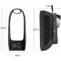 MARXIAO Bicycle Waterproof Front Beam Bag, Upper Tube Bag Mobile Phone Saddle Bag Mountain Bike Accessories Equipment MARXIAO Bicycle Waterproof Front Beam Bag, Upper Tube Bag Mobile Phone Saddle Bag Mountain Bike Accessories Equipment