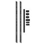 TNP PS4 Slim Dust Cover Filter Dust-Proof Case Mesh Jack Stopper Kit for PlayStation 4 Slim Console - Dust Prevention Port Protective Cap Dust Guard Accessories