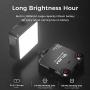 VL-81LED Video Light w Softbox, Portable Camera Photo Light CRI95+ 3200K-5600K Bi-Color 3000mAh Rechargeable Battery Dimmable Panel for DJI OSMO Mobile 3 Pocket Sony A6400 6500 GoPro 8 7 6 5 Vlogging