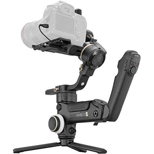 Zhiyun Crane 3S Smartsling Kit 3-Axis Handheld Gimbal Stabilizer for DSLR Cameras and Camcorder (with Smartsling Handle)