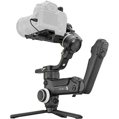 Zhiyun Crane 3S Smartsling Kit 3-Axis Handheld Gimbal Stabilizer for DSLR Cameras and Camcorder (with Smartsling Handle) Zhiyun Crane 3S Smartsling Kit 3-Axis Handheld Gimbal Stabilizer for DSLR Cameras and Camcorder (with Smartsling Handle)