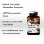 Turkey Tail Capsules (Turkey Tail Mushroom), 1100mg Per Serving, 180 Counts, Powerfully Supports Positive Mood, Mind and Promote Healthy Nervous System and Immune System, Non-GMO