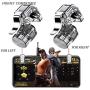 RIVOXX Games PUBG Trigger R11 Mobile Joystick for Gaming Controller Button triggers for Phone Fire Button Assist Tool (Metal) Smart Phone Fire Button