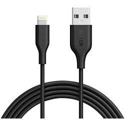 iPhone Charger, Anker Powerline 6ft Lightning Cable, MFi Certified USB Charge/Sync Cord for iPhone 11 / XS/XS Max/XR/X / 8/8 Plus / 7/7 Plus / 6/6 Plus / 5s / iPad, and More