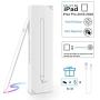 Stylus Pen for Apple iPad and iPhone,2-in-1 Pencil Compatible with Apple iOS Devices,Universal iPad and iPhone with Palm Rejection, Compatible with iPads, iPhones, Smartphones, Galaxy Note/Galaxy TabA