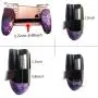 Mobile Game Controller Android Gamepad Phone Aim Controller Fight Joystick for iOS Joypad Phone Work with Phone Case (Phone Triggers and Star Game Handle, Clip) Mobile Game Controller Android Gamepad Phone Aim Controller Fight Joystick for iOS Joypad Phone Work with Phone Case (Phone Triggers and Star Game Handle, Clip)