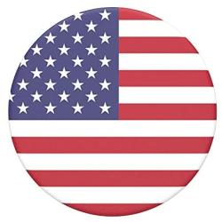 PopSockets: PopGrip with Swappable Top for Phones and Tablets - American Flag
